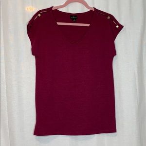 Maroon Short Sleeve